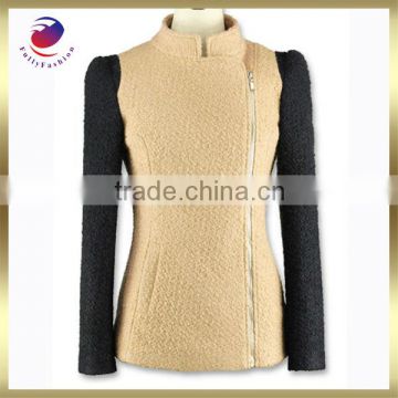 ladies wool coat of new design fashion coat