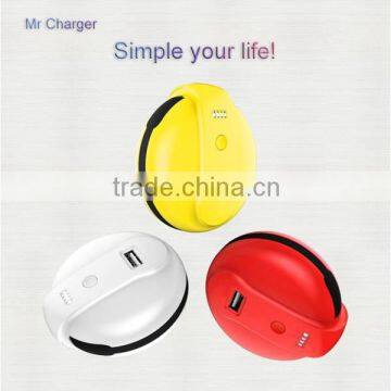 NEW!!cute Mr Charger Power Bank 2600mAh Back up Charger Battery Can Use to Gift photo-3