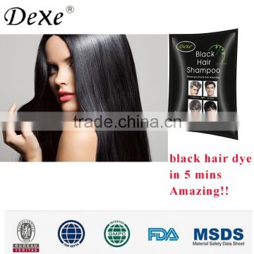 Dexe famous shampoo black hair shampoo with competitive price