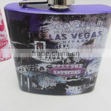 LAS VEGAS ! NEW Water Transfer Hip Flask
