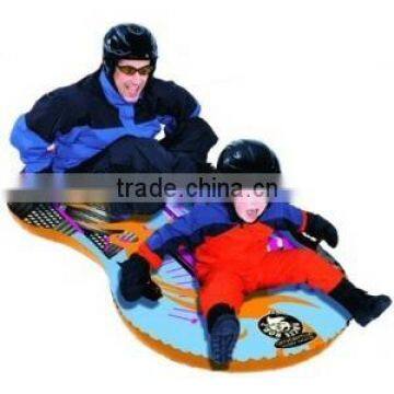 Hot selling cheapest inflatable snow tube,snow double tube