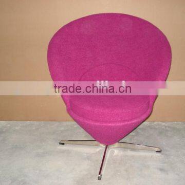 Heart Shaped Cone Chair Modern Classic Designer Fiberglass Furniture Factory