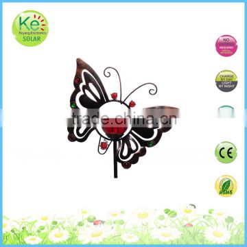 Outdoor street led light butterfly stake solar lighting