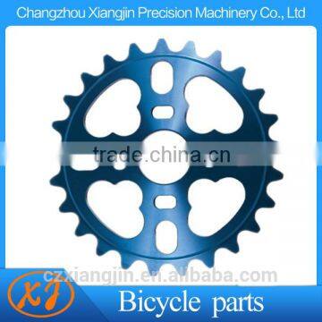 machinery spare parts bicycle 4 bolt aluminum alloy sprocket with various anodized color                        
                                                Quality Choice