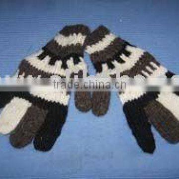 Hand Knitted woolen Glove