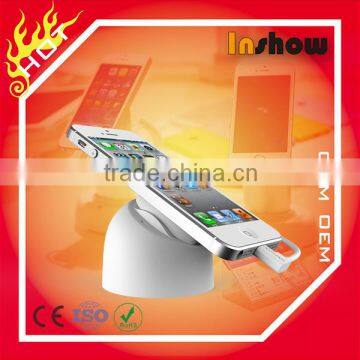 Cell phone security sensor with charge alarm function