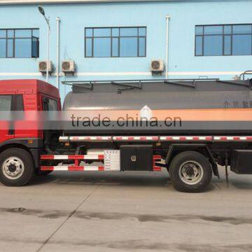 FAW 17000Liters Oil Truck Made in China Mini Fuel Tank Truck for Sale in South America photo-3