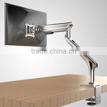 professional office furniture clamp mount or grommet mount single arm Aluminium LCD Monitor arm Swing Arm Monitor Mount