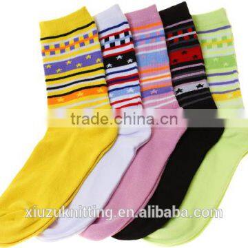 thick warm custom pattern china sock unisex