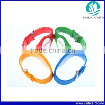 Disposable Printing pvc RFID wristband for party