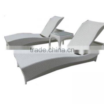 Sunshine Outdoor Furniture Beach Warmly Ecological Great Waterproof Rattab Lounge Chair Daybed