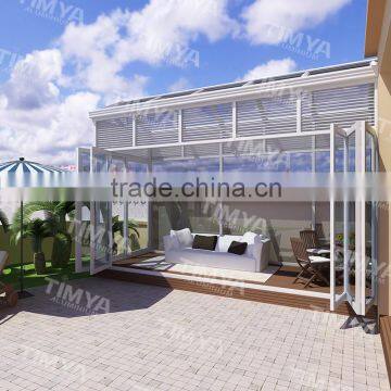 used sunroom and greenhouse plastic film