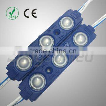 Hot sales SMD 5630 3 chips samsung injection led module with lens