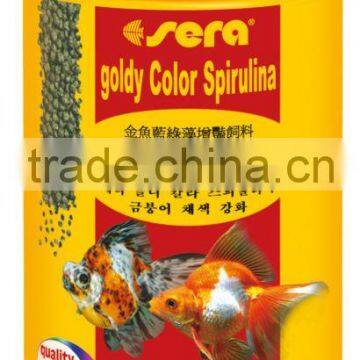 100g 250ml sera color spirulina fish food for gold fish