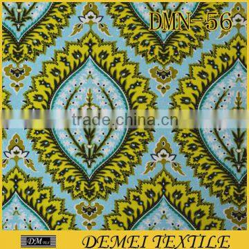 tropical print fabric patterns decorative with printing hight quality products india