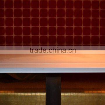 Pure Color Acrylic Resin Crystal Panel for Restaurant Dining Table Top Designs