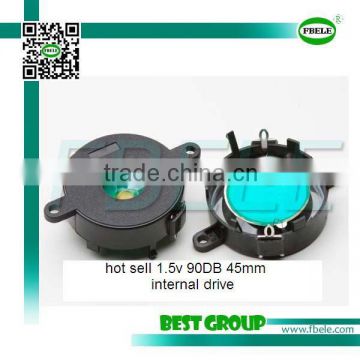 hot sell 1.5v 90DB 45mm internal drive FBPT4524