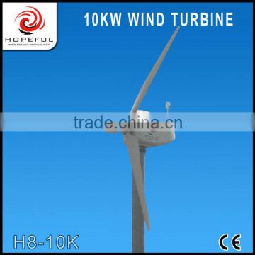 10KW electricity generated by wind turbine(240V)