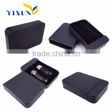 Luxury pu leather watch packaging box, custom logo leather watch box