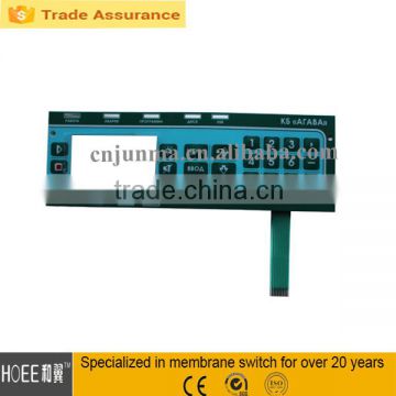 membrane electric circuit control switch keypad