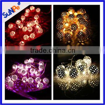 Morocco Light String With Solar Energy 10 LED Light Party Garden Christmas Holidays Decoration Waterproof Ball Led Guirlande photo-4