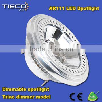 China manufacturer 12w triac dimmble ar111 led