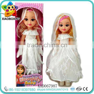 14 inch Sweet Girl Dolls Wedding Dress Fashion Dolls