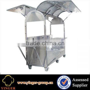 Factory price stainless steel mini truck food