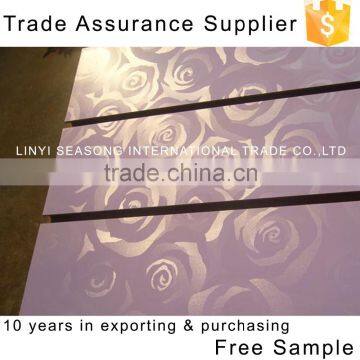 China 1220*2440*15mm 11 Lines Grooved MDF for Hanging in Supper Market photo-3