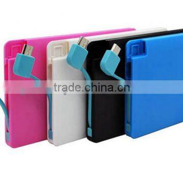 Cheap Portable 2500mah Lithium Polymer Battery Power Bank Super Slim Credit Card Power Bank photo-4