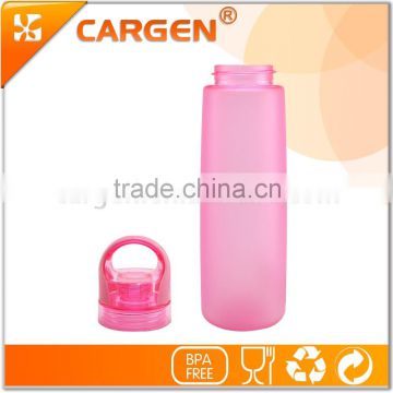 Wholesale frosted sport water bottle with various colors