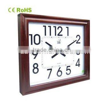 wooden arabic style large photo frame wall clock