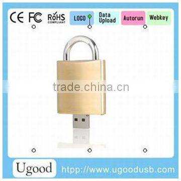 Wholesale usb flash drive shaped lock,balk mental usb key or custom