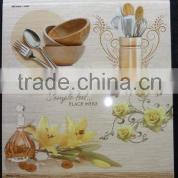 standard ceramic tile sizes 300x450mm 3D inkjet printing wall tiles dining room wall ceramic tile