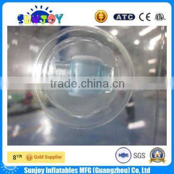 PVC or TPU Inflatable Floating Water Ball With Tizip Zipper For Pool Games photo-3