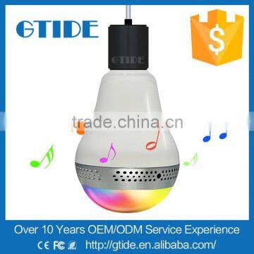 factory for led smart light bulb for apple/android application bluetooth speaker with led lamp