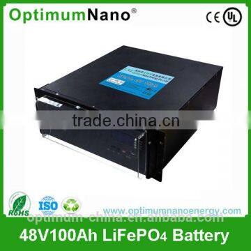 Home solar energy storage lithium ion battery 48V 100Ah