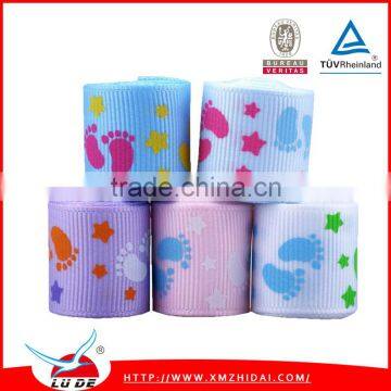 2016 Hot Sale Character Printed Grosgrain Ribbon