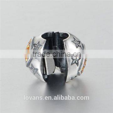 Wholesale Gemstone 925 Sterling Silver Slide Charms photo-2