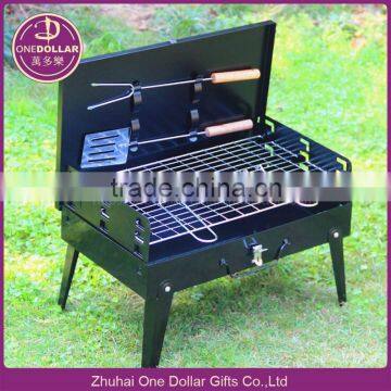 Mini folded bbq charcoal grill