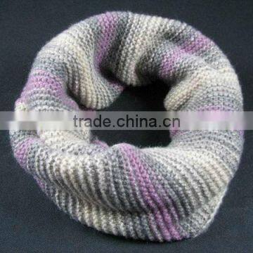 NEW ladies mohair striped knit snood