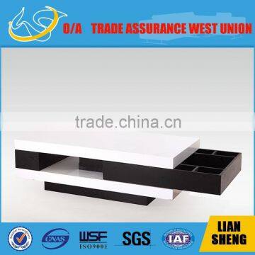 Living room furniture Coffee table, Multifunctional High gloss coffee table CH2019#