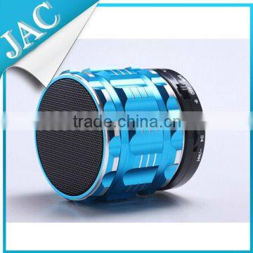 S28 Metal Mini Stereo Portable Bluetooth Speaker With Handfree Mic+TF Card Slot