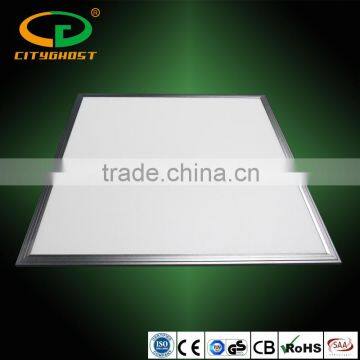 Green Hotel Lighting Lamp 595*595*8.5MM Ra>80 100-277V AC Silver Frame 40W 600x600 LED Panel CE photo-6