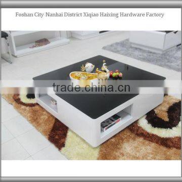 2013 brand new high shinny fashional marble inlay coffee tables