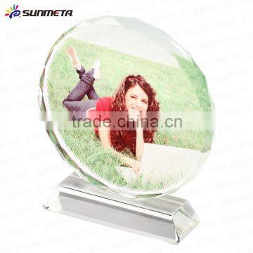 Sublimation Crystal Photo Frame Wedding Souvenir Crystal Baby Born Souvenir photo-3