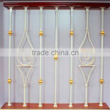 2016 new luxury iron stair handrail, antique iron stair railings, staircase handrail design with good quality