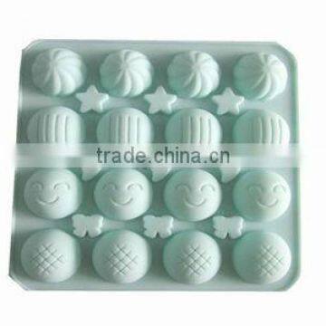 16 Hole Ice-cream Silicone Round Chocolate Molds