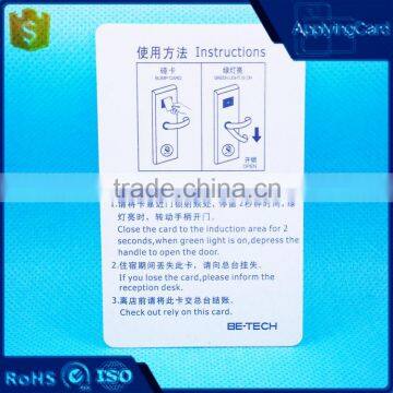 Low cost rfid proximity card for hotel door lock