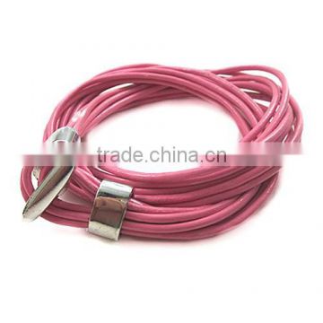 Ropes Multilayer Woman's Leather Bracelet